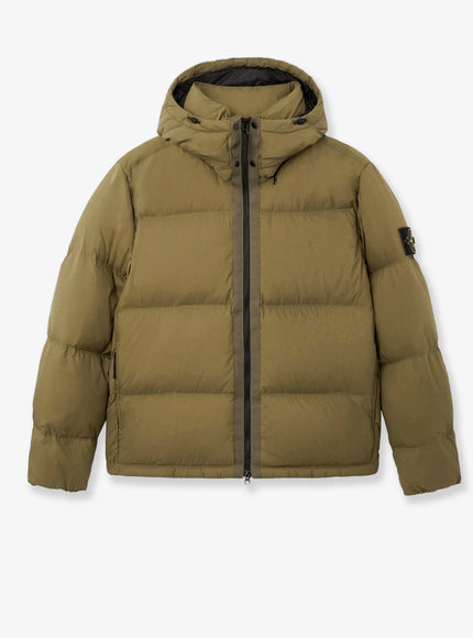 Stone Island Matt Ripstop Cordura® Advanced Fabrics Down Jacket Military Green