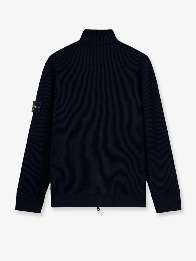 Stone Island Virgin Wool Cardigan