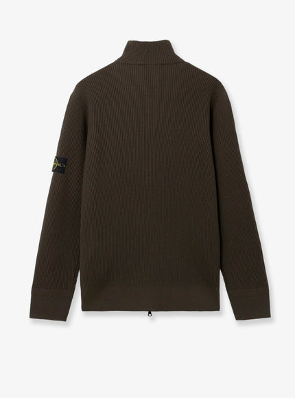 Stone Island Virgin Wool Cardigan