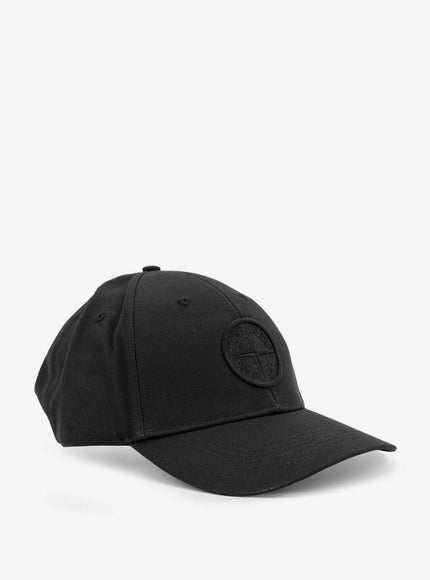 Stone Island Cotton Hat With Logo On The Front