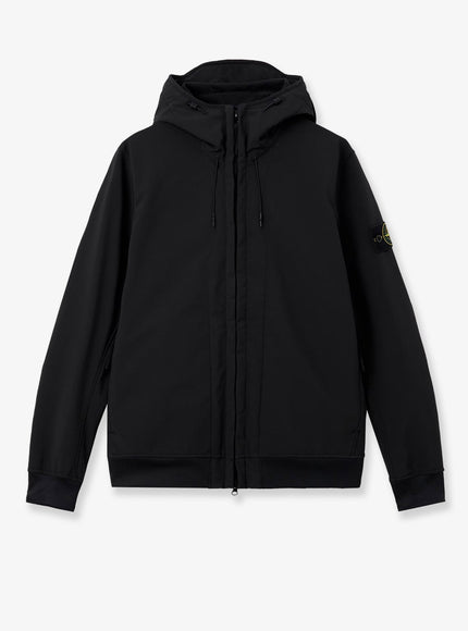 Stone Island Technology Wind And Water Resistant Jacket Black