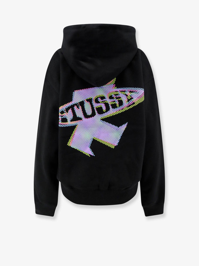 Stussy Cotton Blend Sweatshirt With Maxi Back Print