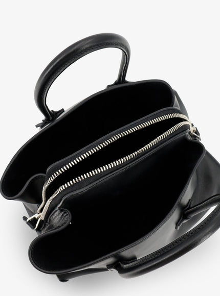 The Attico La Passeggiata Mini Leather Handbag