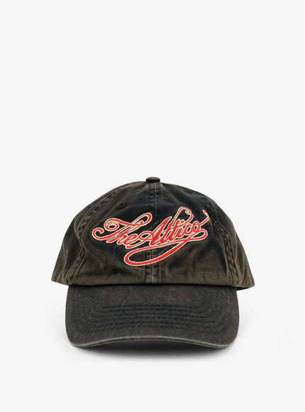 The Attico Cotton Hat Uni Blackwhite