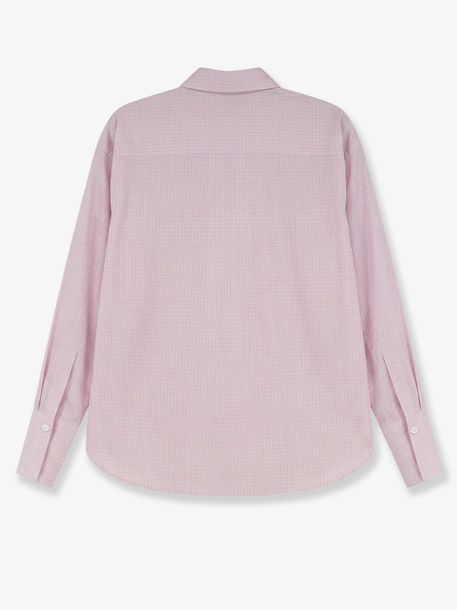 The Attico Cotton Shirt With Front Embroidered Logo