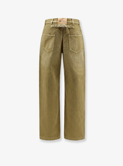 The Attico Faded Effect Denim