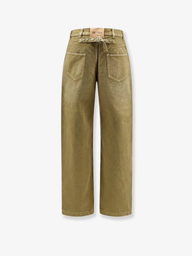 The Attico Faded Effect Denim