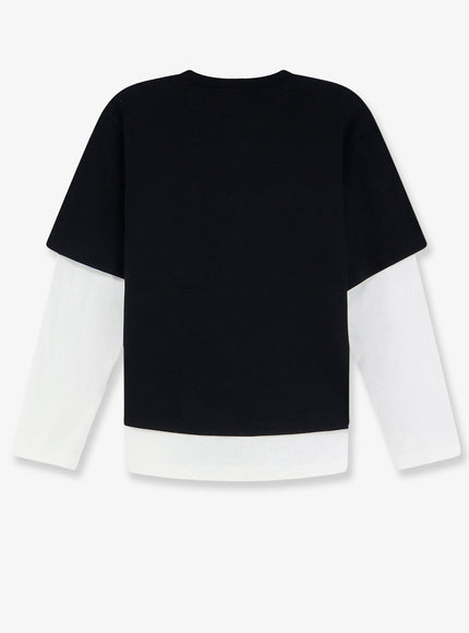 The Attico Cotton T-Shirt With Embroidered Logo On The Front