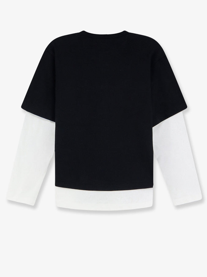 The Attico Cotton T-Shirt With Embroidered Logo On The Front