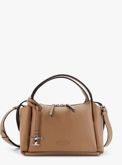 Tod's Apa Leather Crossbody Uni Cappuccino Argilla
