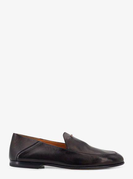 Tod's Leather Loafers in Black Nero