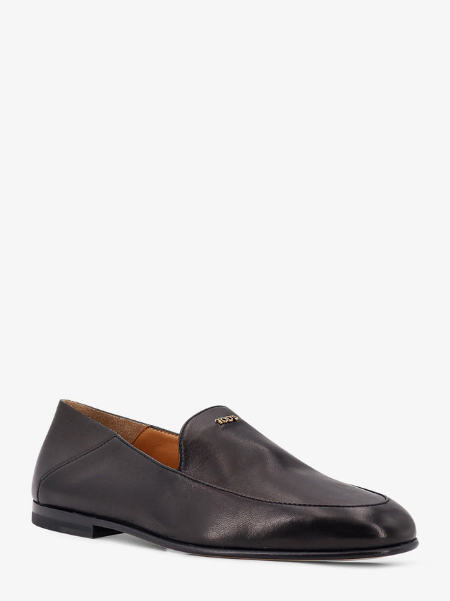 Tod's Leather Loafers in Black