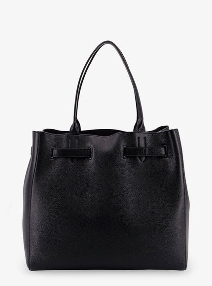 Tom Ford Leather Shoulder Bag With Logo