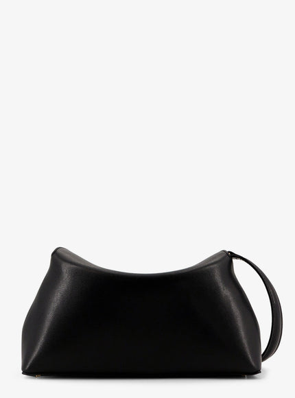 Toteme T-Lock Leather Clutch