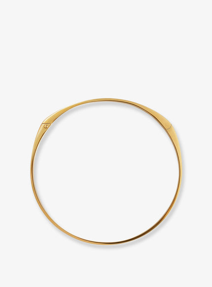 Toteme Signature Brass Necklace Gold