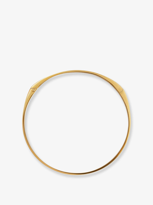 Toteme Signature Brass Necklace Gold