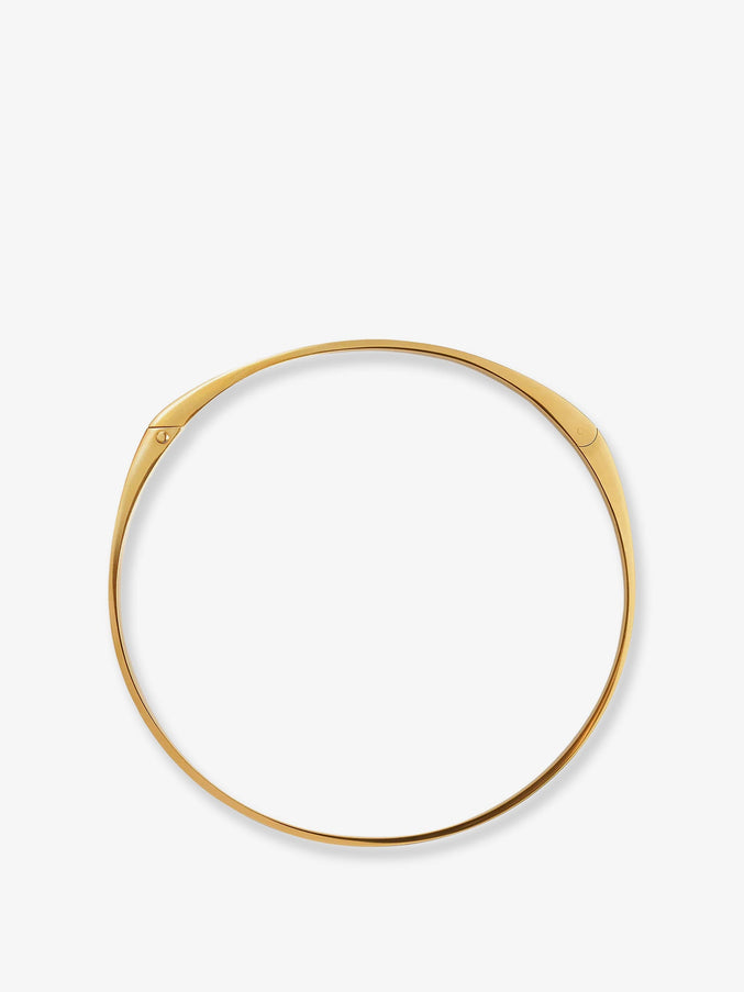 Toteme Signature Brass Necklace Gold