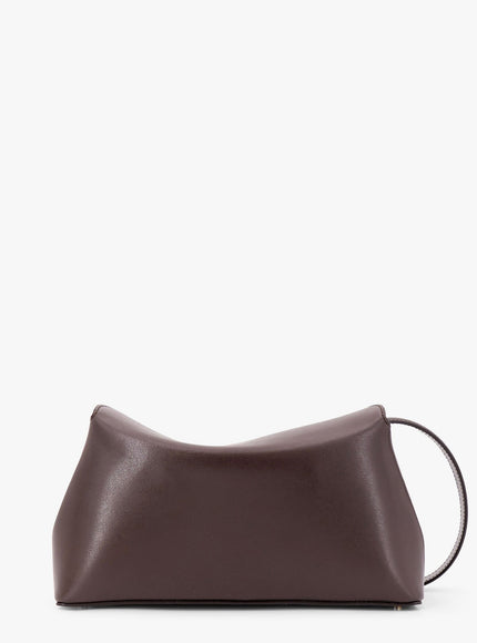 Toteme T-Lock Clutch Leather Crossbody Bag
