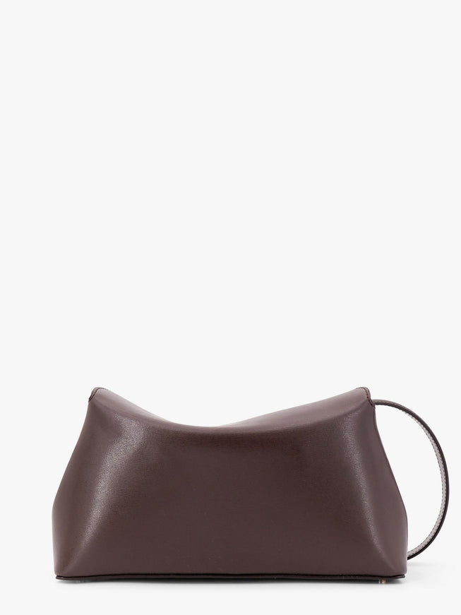 Toteme T-Lock Clutch Leather Crossbody Bag