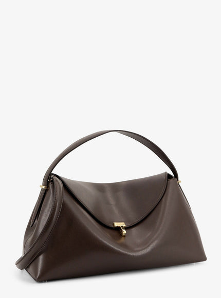 Toteme T-Lock Leather Handbag