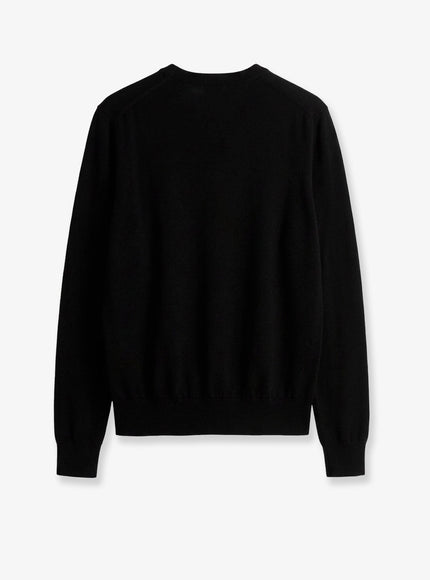 Toteme Fine Crew Knit Wool And Silk Blend Sweater