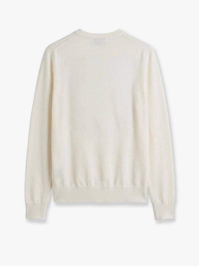 Toteme Fine Crew Knit Wool And Silk Blend Sweater