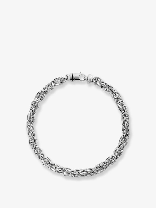 Toteme Byzantine Rhodium-Plated Brass Necklace Uni Silver