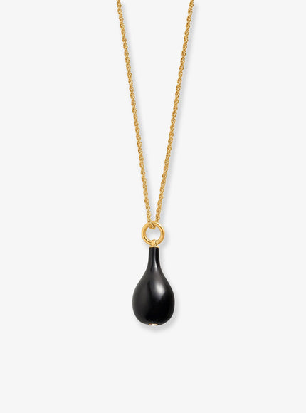 Toteme Onix Drop Necklace