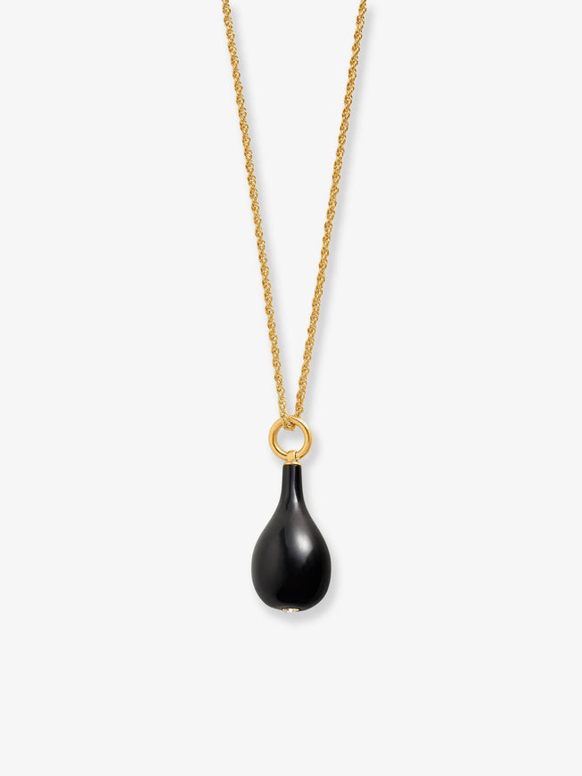 Toteme Onix Drop Necklace