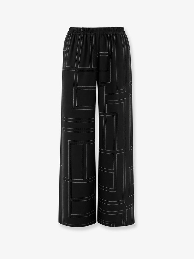 Toteme Pajamas Organic Silk Trousers