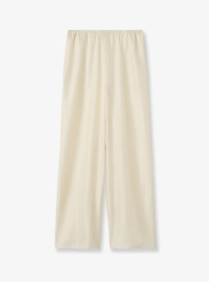 Toteme Pajamas Organic Silk Trousers