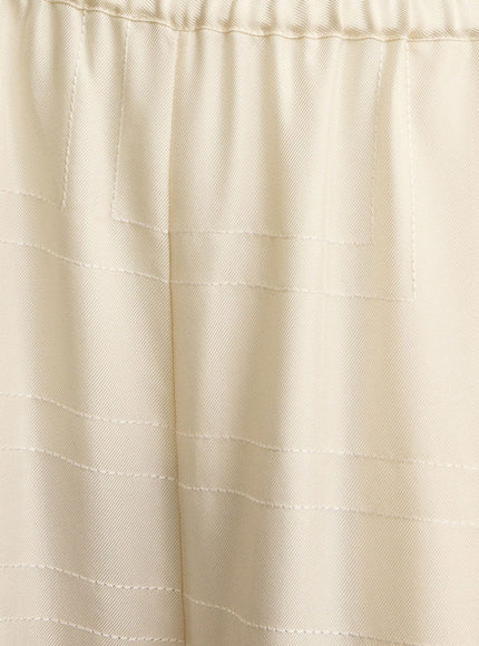 Toteme Pajamas Organic Silk Trousers