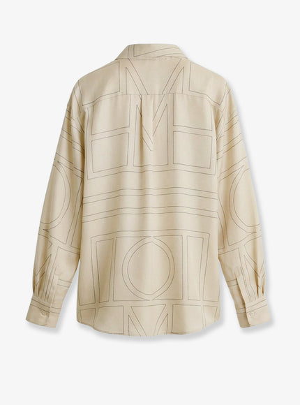 Toteme Classic Pajamas Organic Silk Shirt