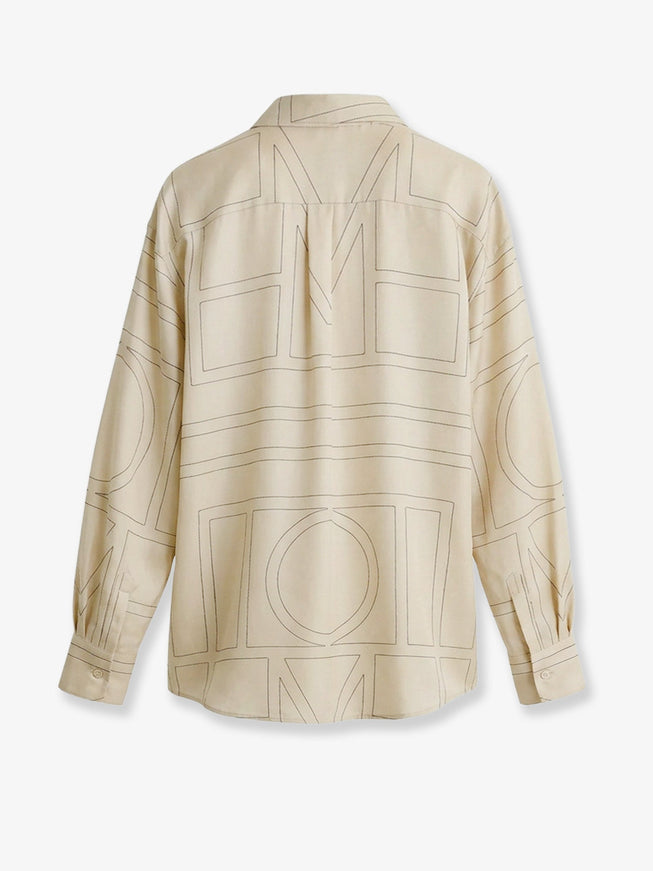 Toteme Classic Pajamas Organic Silk Shirt