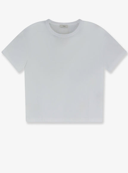 Toteme Organic Cotton T-Shirt Optic White