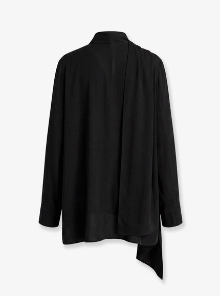 Toteme Viscose Shirt With Scarf Detail