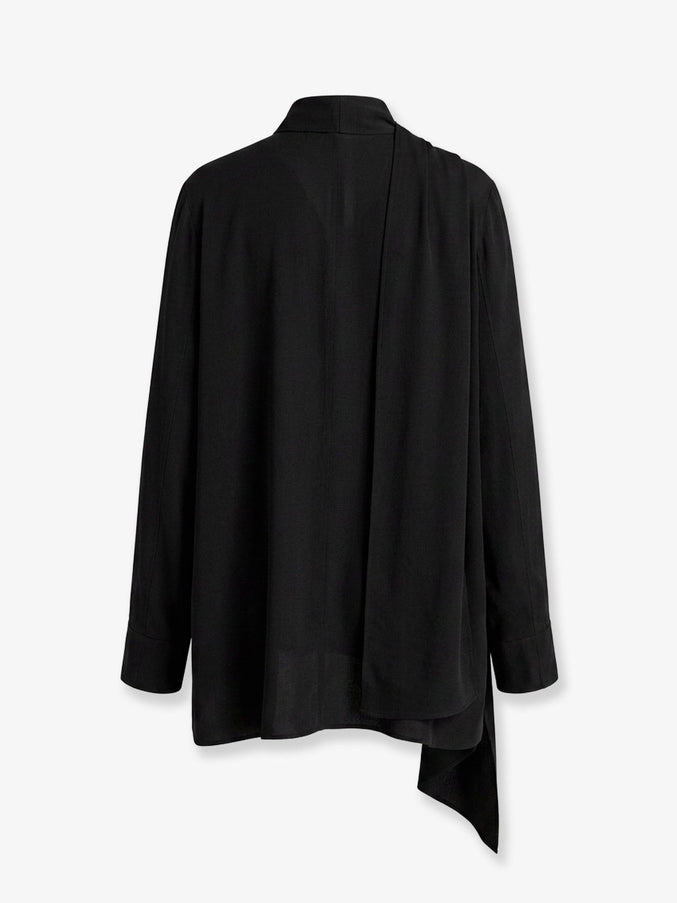 Toteme Viscose Shirt With Scarf Detail