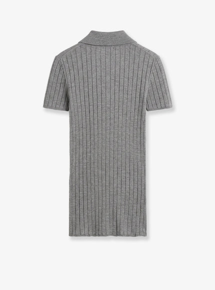 Toteme Cashmere And Silk Blend Polo Shirt