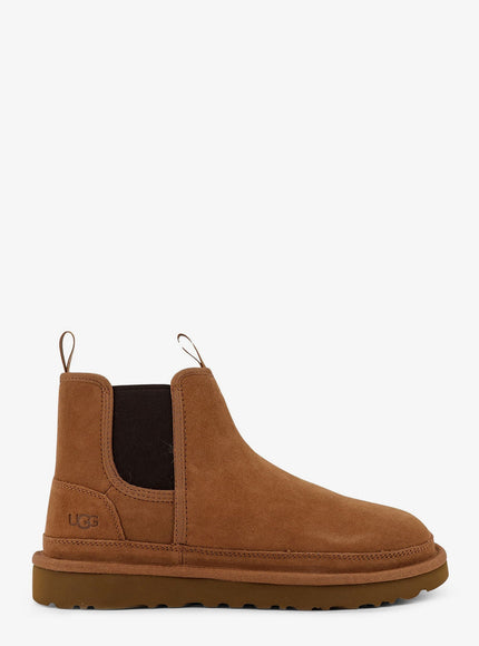 Ugg Neumel Chelsea Suede Boots 7 Chestnut