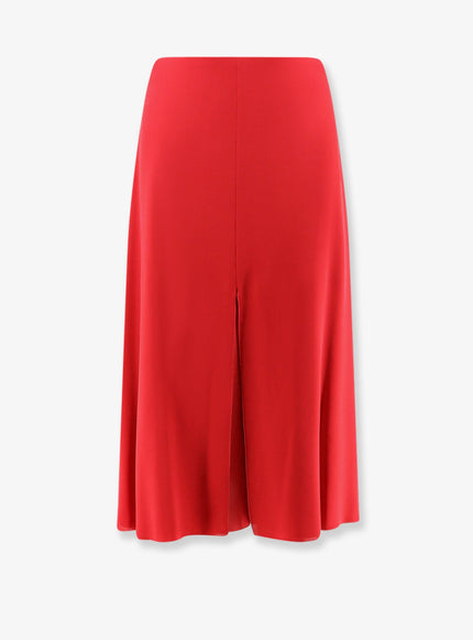 Valentino Midi Silk Skirt Paris
