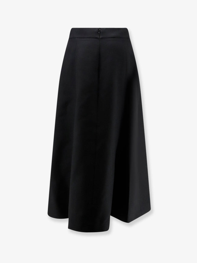 Valentino Crepe Couture Midi Skirt