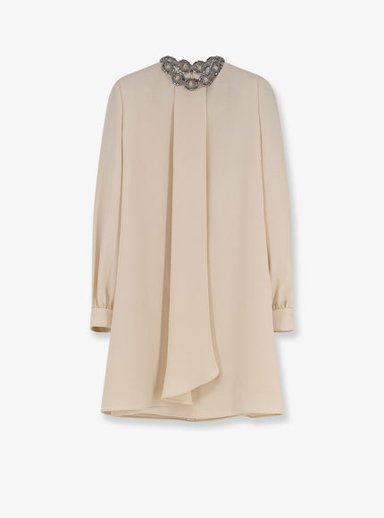 Valentino Cady Couture Mini Dress Vanigliasilver