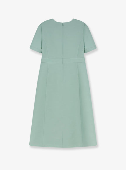 Valentino Crepe Couture Midi Dress