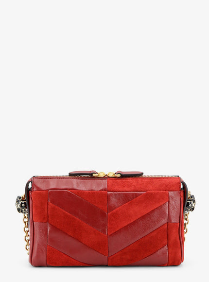 Valentino Garavani Panthea Suede And Leather Crossbody Bag