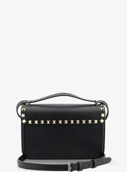 Valentino Garavani Rockstud Leather Crossbody Bag With Stud Detail