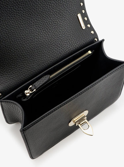 Valentino Garavani Rockstud Leather Crossbody Bag With Stud Detail