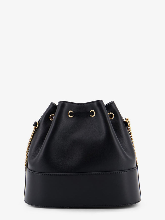 Valentino Garavani Vlogo Signature Leather Bucket Bag