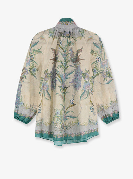 Zimmermann Indra Cotton And Silk Shirt