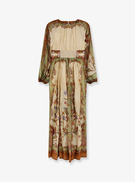 Zimmermann Indra Cotton And Silk Dress
