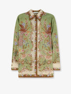 1 / Khaki Floral